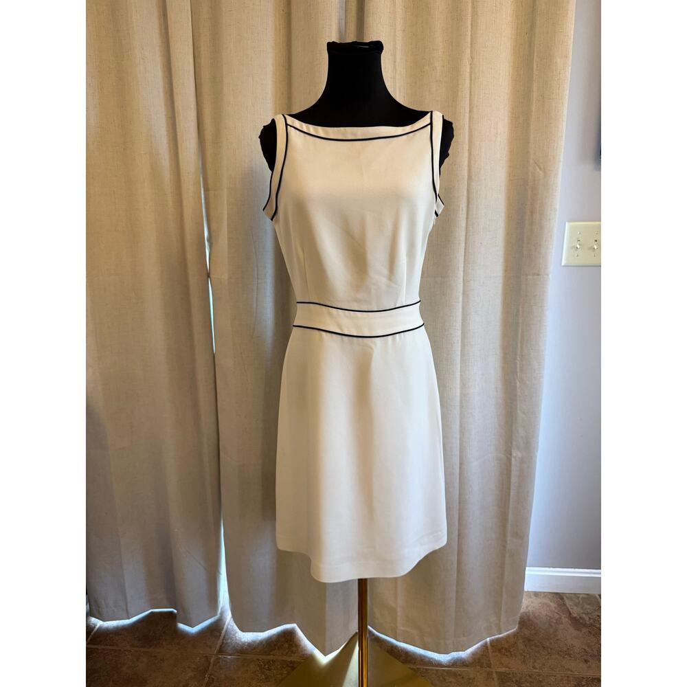 Black and White Dress By Casual Corner Annex Size 8